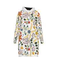 Saskatchewan Floral | Long Hoodie