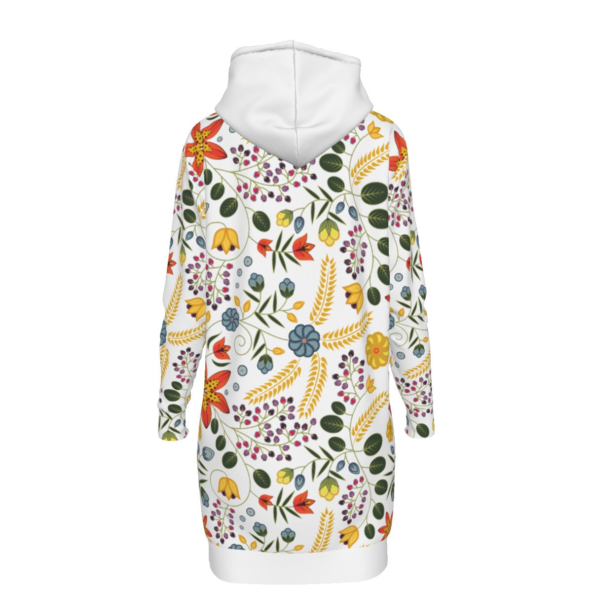 Saskatchewan Floral | Long Hoodie