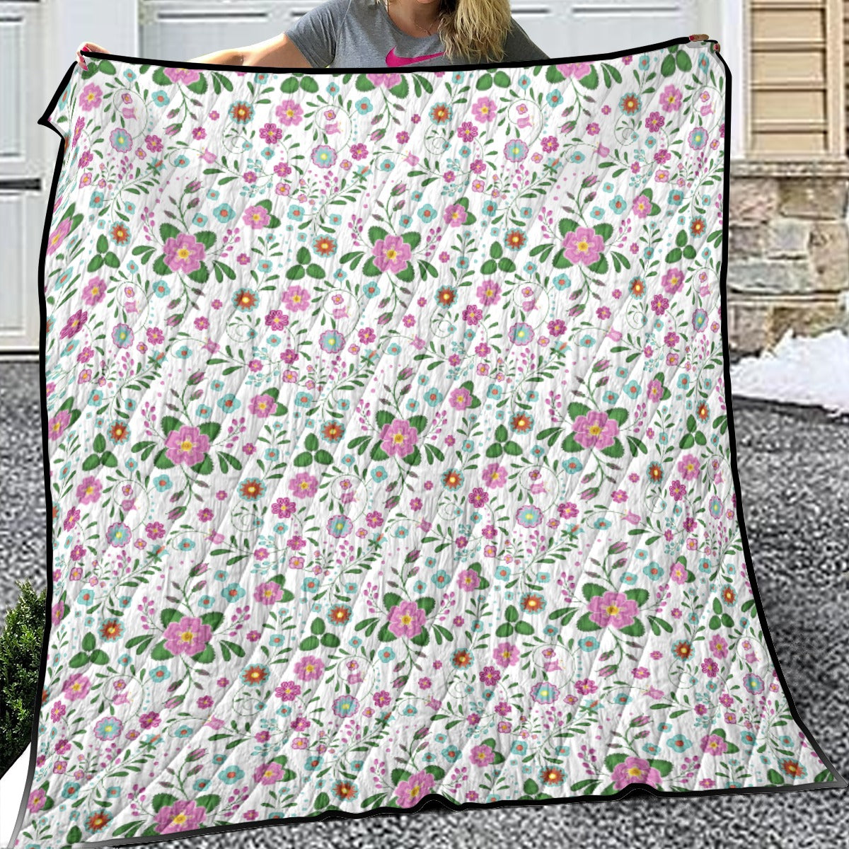 Alberta Floral - Light Quilt