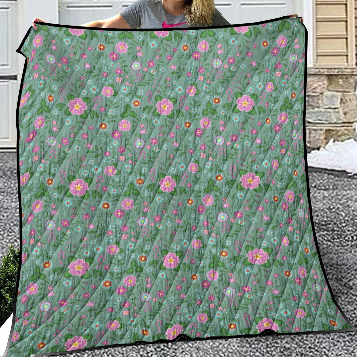 Alberta Floral - Light Quilt