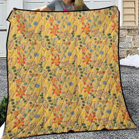 Saskatchewan Floral - Light Quilt