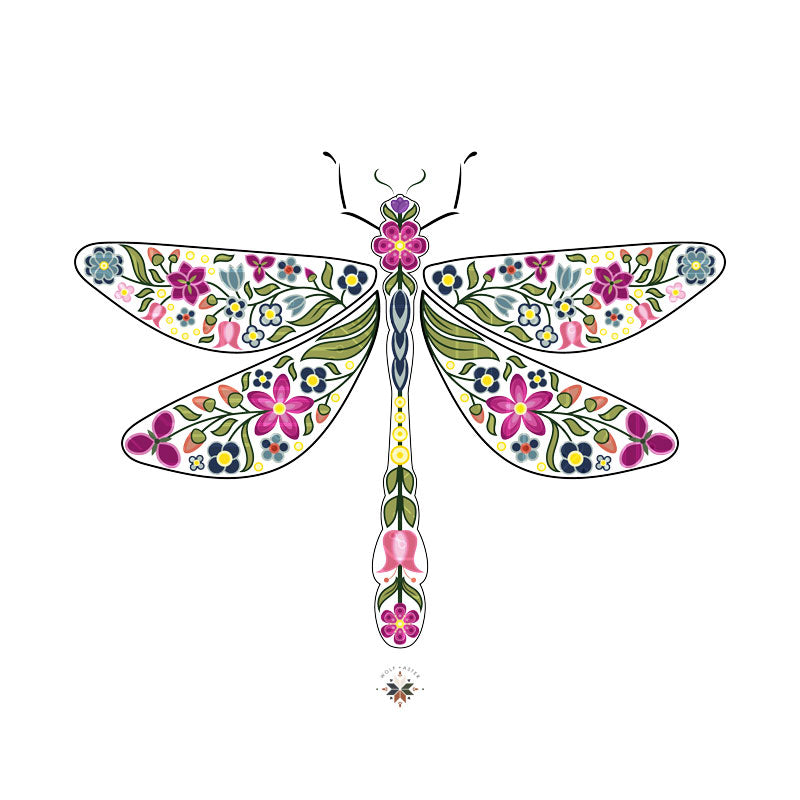Floral Animals | Dragonfly