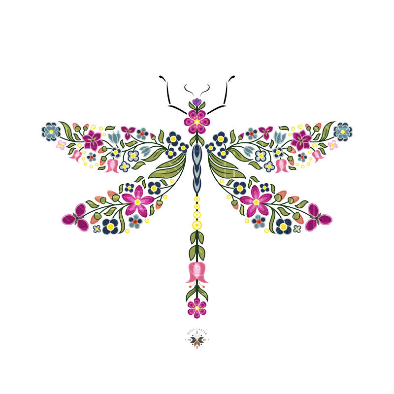 Floral Animals | Dragonfly