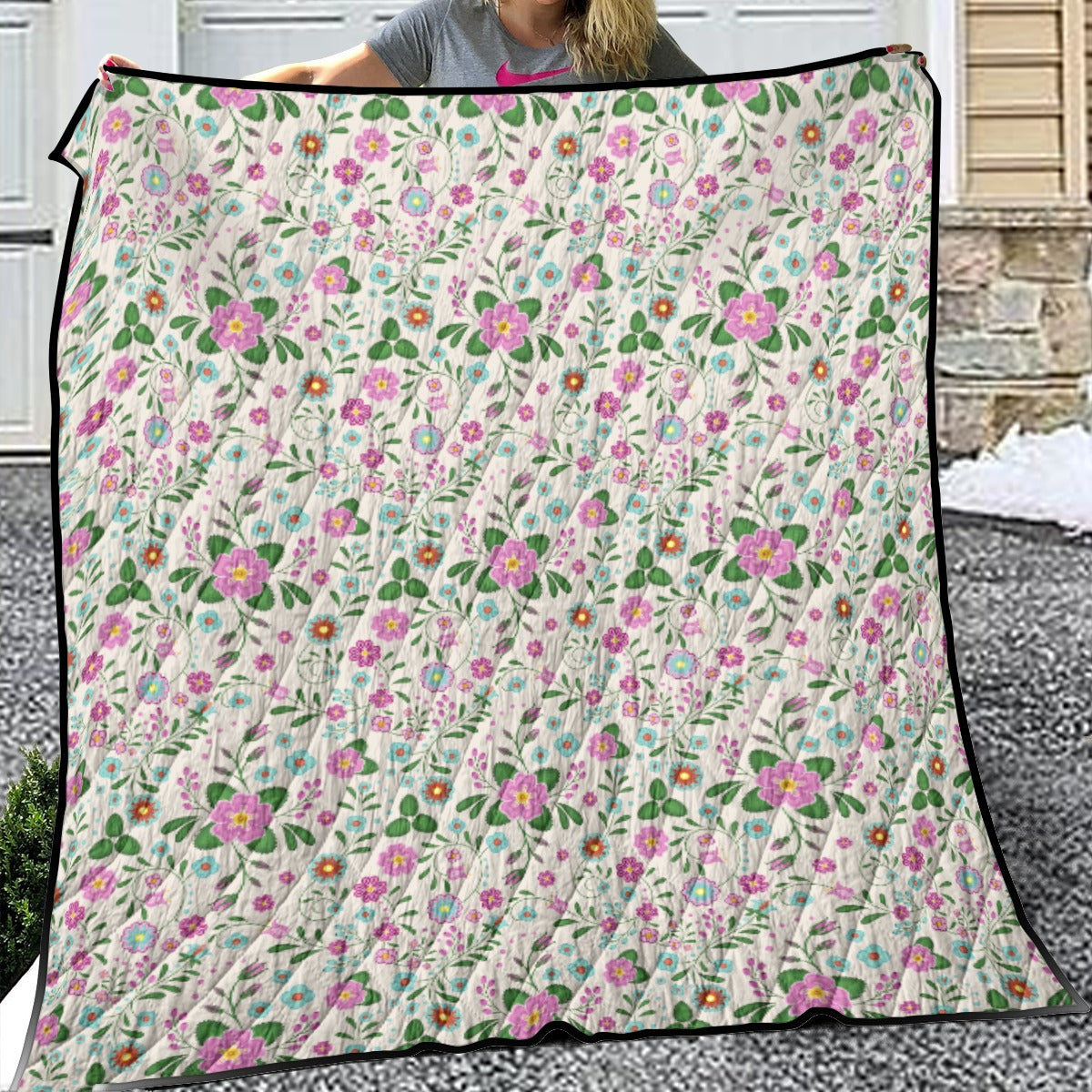 Alberta Floral - Light Quilt