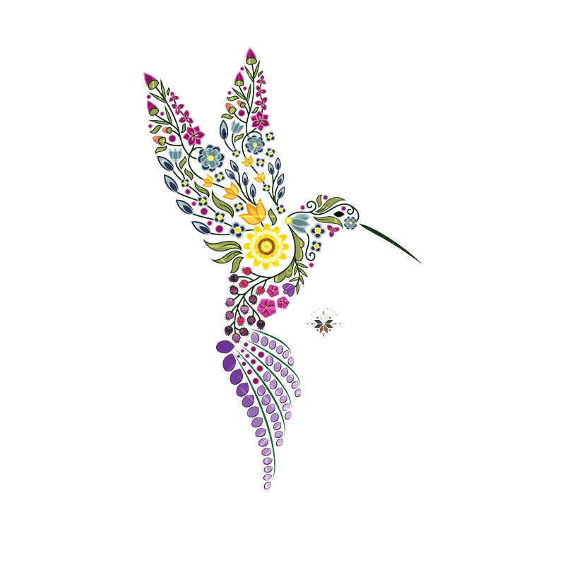 Floral Animals | Hummingbird