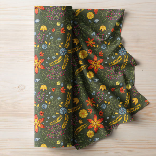Saskatchewan Floral Quilting Cotton