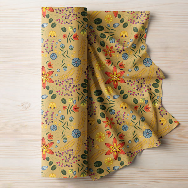Saskatchewan Floral Quilting Cotton