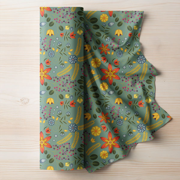 Saskatchewan Floral Quilting Cotton