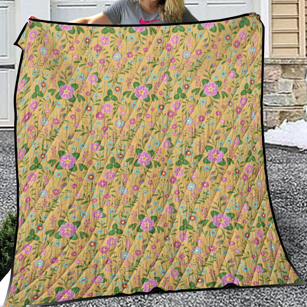 Alberta Floral - Light Quilt